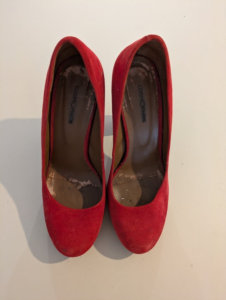 Chaussures À Talons Cosmoparis - 38 - Rouge - Brhal-57