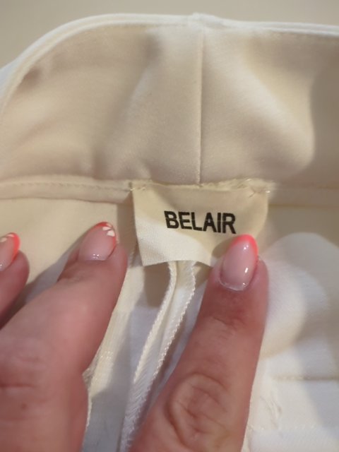 Pantalon large - Bel Air - 34 - Blanc - Planet