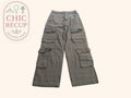 Pantalon À Jambes Large H&m - 38 - Bleu - Evvio-84