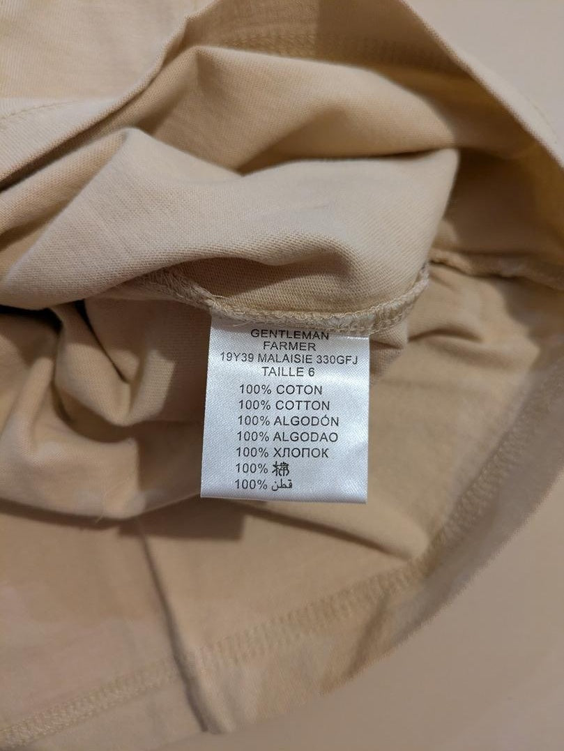 T-shirt Unis Gentleman Farmer - Xl - Beige - Labag-116