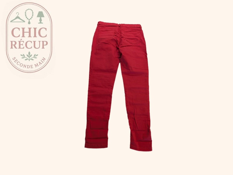 Jeans Skinny Denim Co - 38 - Rouge - Audeb-95