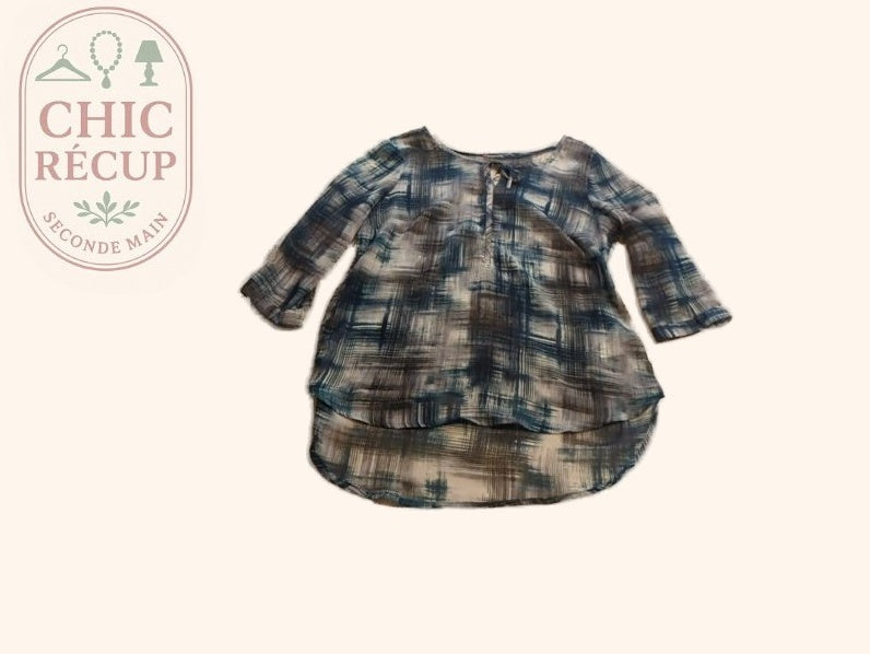 Blouse - Street One - Eu 40 - Bleu - Qubur-155