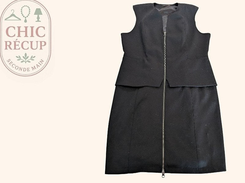 Robe Midi Eva Kayan - M - Noir - Myfed-51