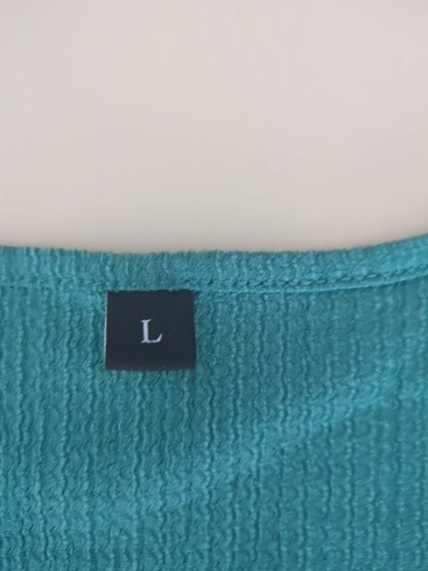 Robe Casual Sans Marque - Xl - Vert - Elmai-13