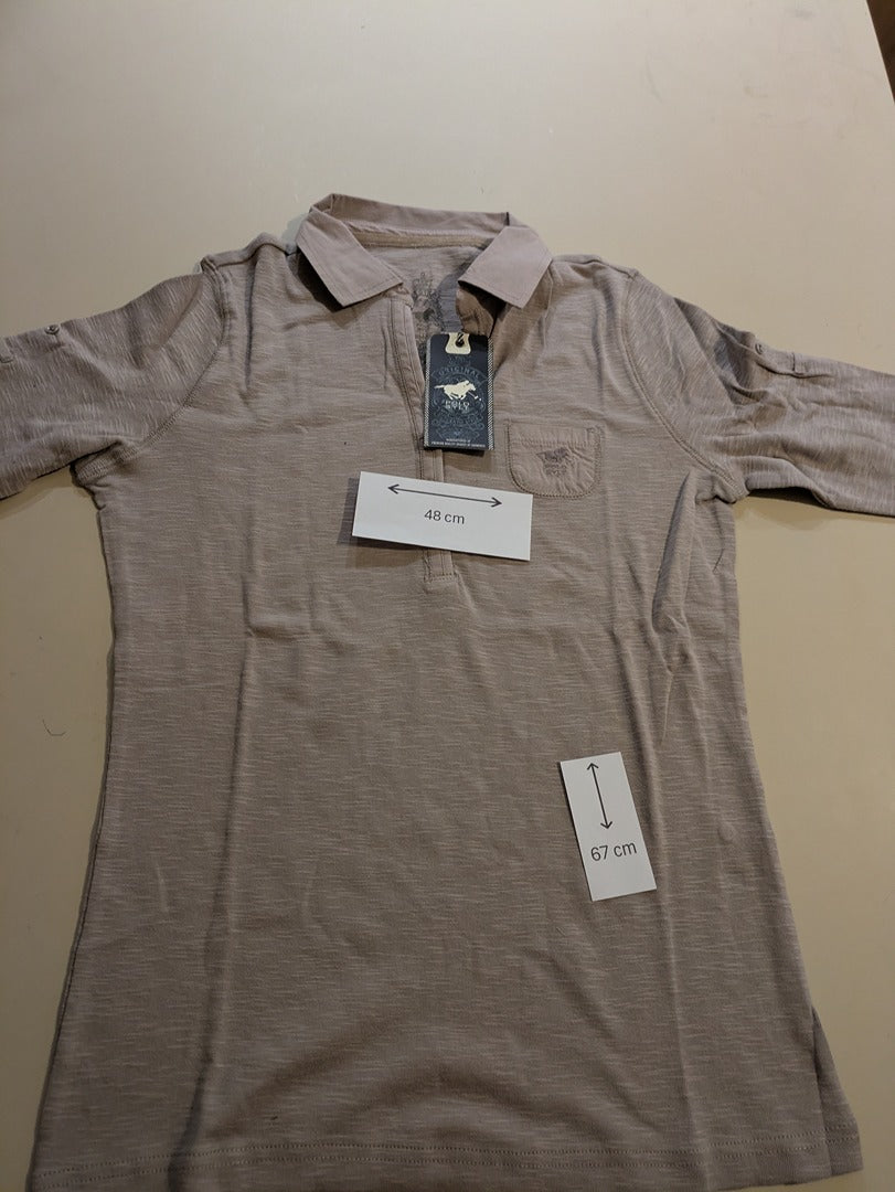 T-shirt Polo Sylt - Xxxl - Gris - Labag-200