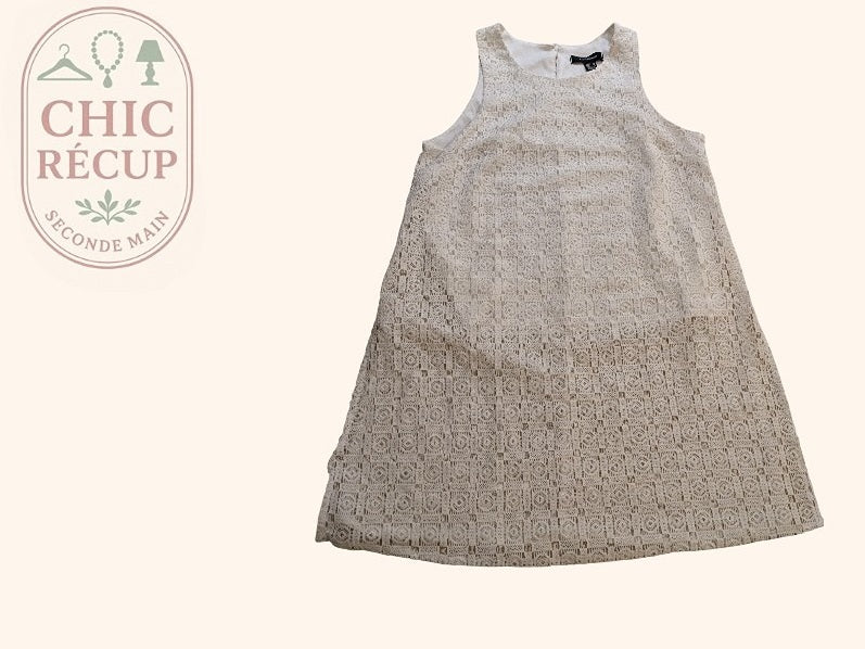 Robe Atmosphere - M - Blanc - Anbou-46