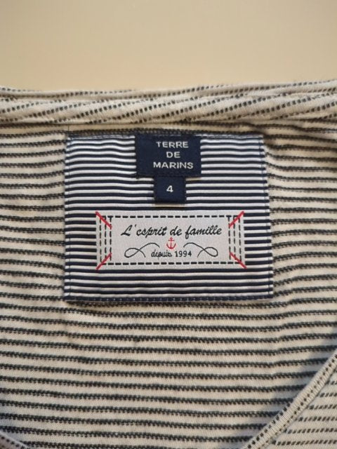 Blouse - Terre De Marins - 42 - Gris - Qubur-143