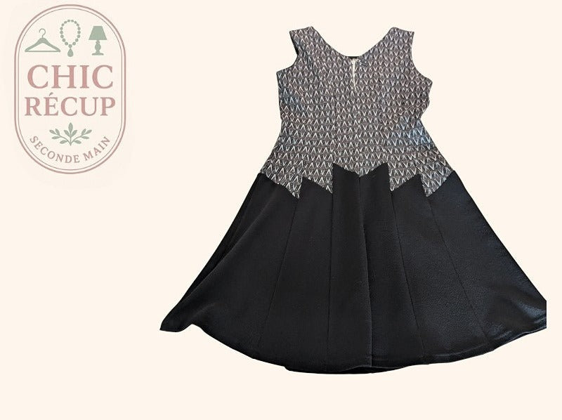 Mini Robe Fille À Suivre - L - Noir - Olhat-58