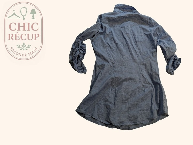 Chemise K Woman - M - Bleu Clair - Anbou-56