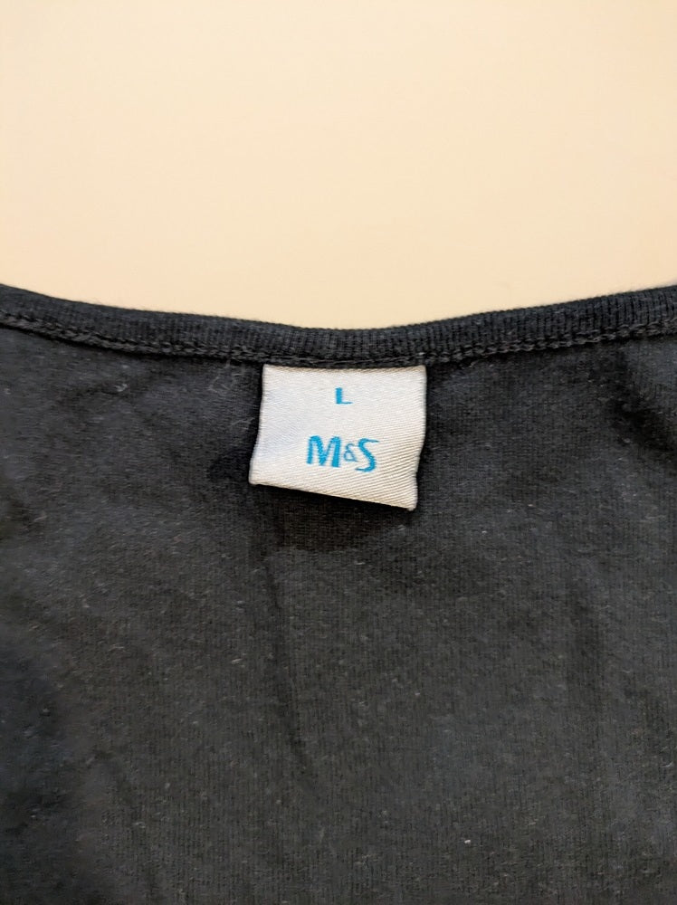 Débardeur M&s Mode - L - Noir - Chpav-25