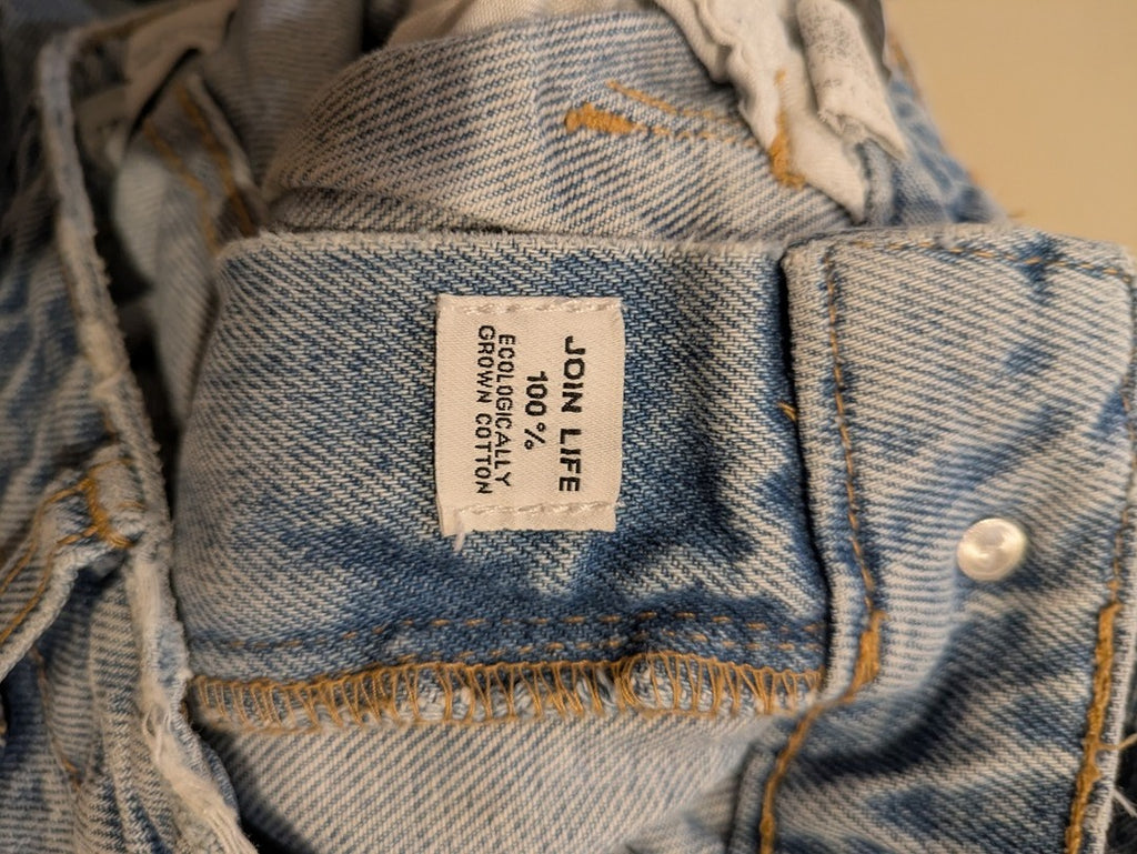 Jeans Evase Zara - 34 - Bleu - Shbad-108