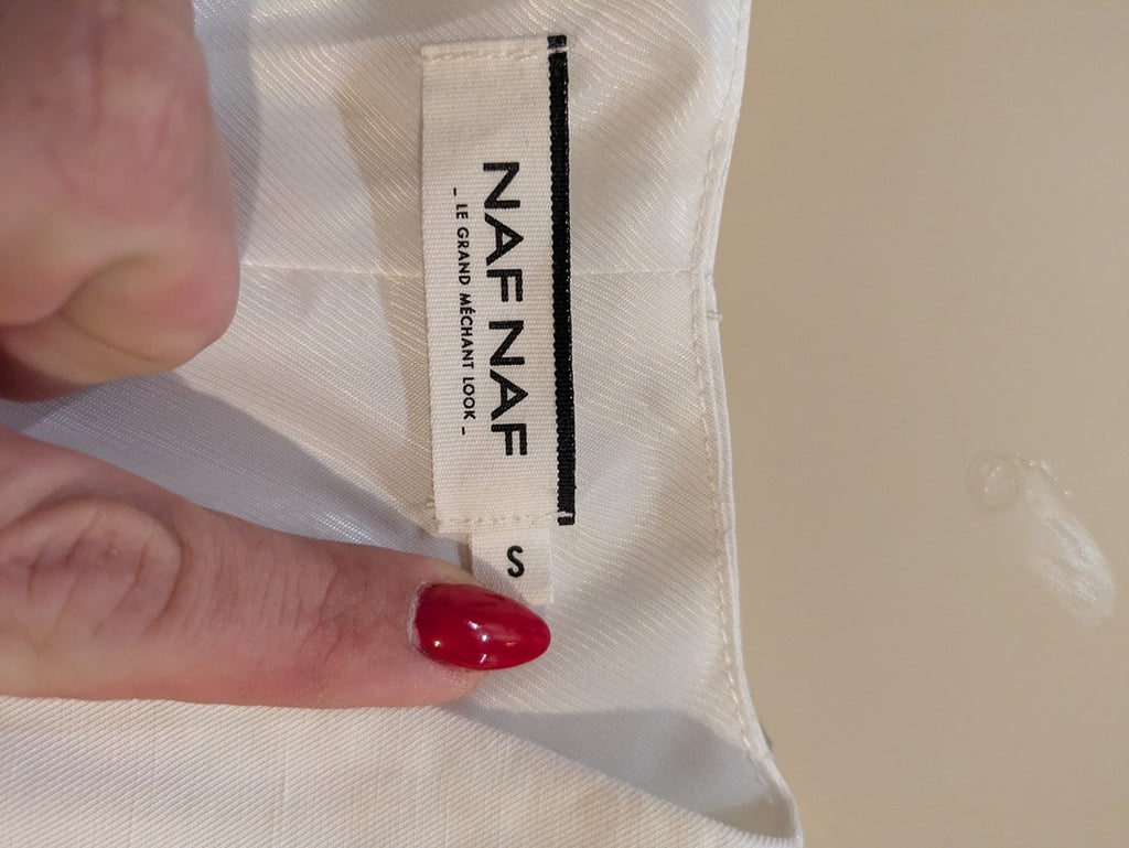 Blazer Naf Naf - S - Blanc - Shbad-92