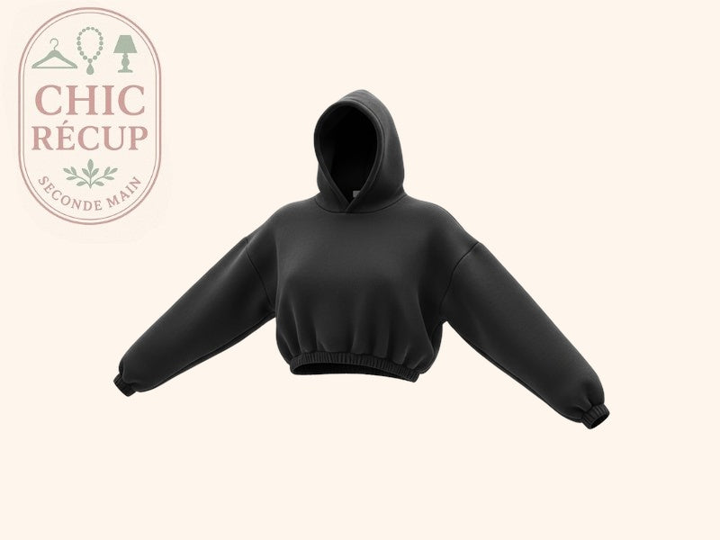 Sweat Zara - Xs - Noir - Amfat-40