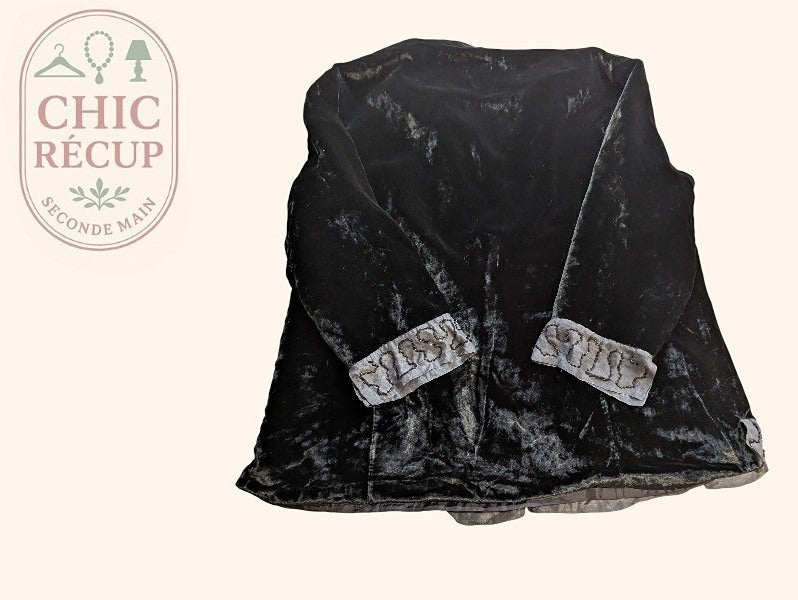 Blouse Silkland - L - Noir - Brhal-126