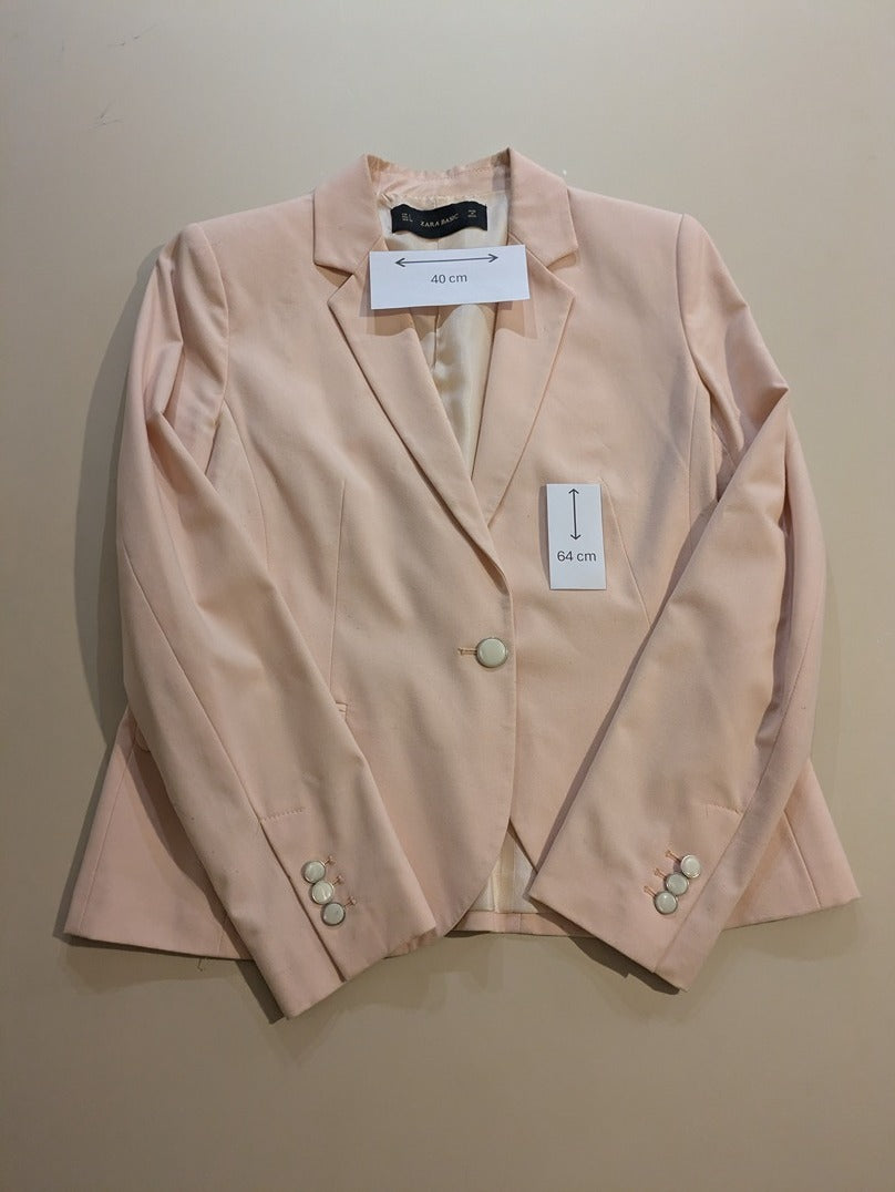 Blazer Zara Basic - L - Rose - Paval-2