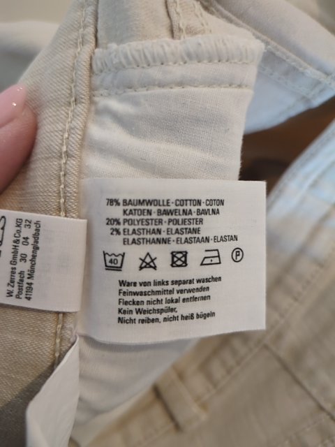 Pantalon Droit - Zerres - Fr 40 - Crème - Macar-15