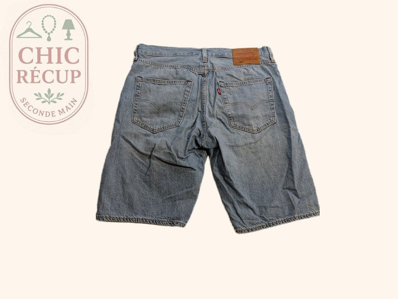 Short en jean Levi's - W32 - Bleu clair - 501