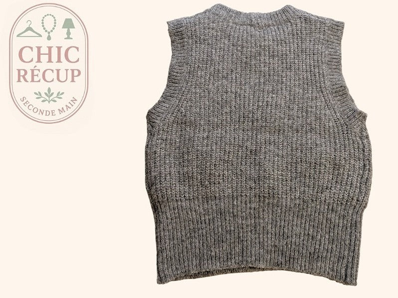 Blouses Manches Courte Bershka - Xs - Gris - Shbad-34