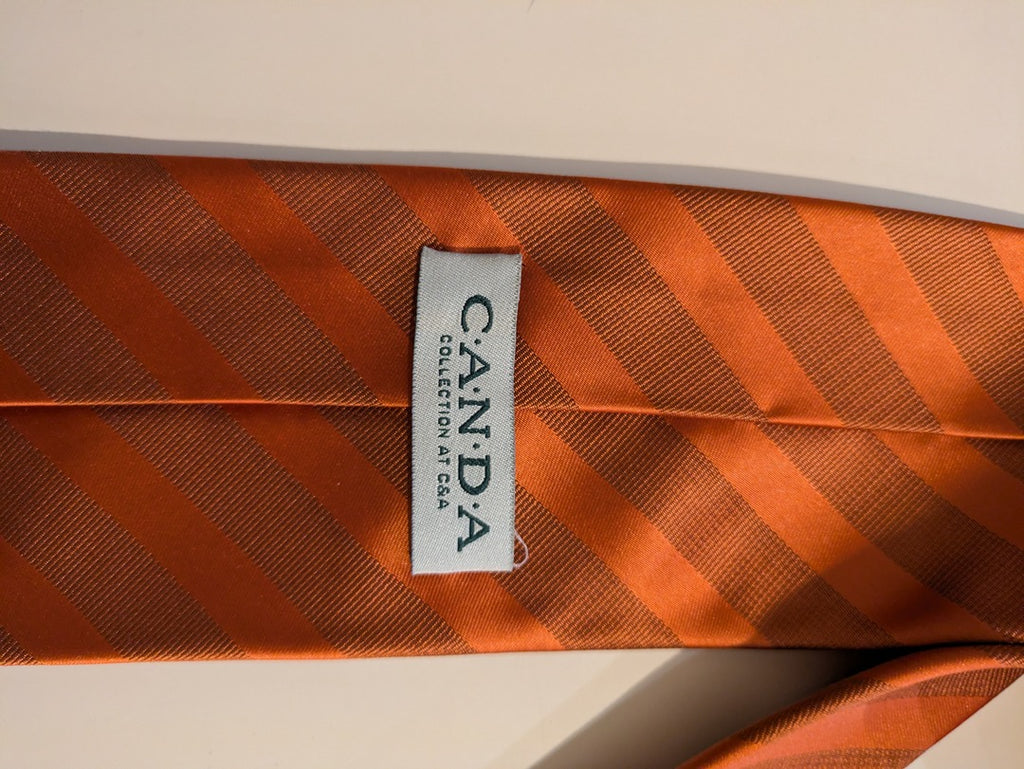 Cravate Canda - Taille Unique - Orange - Phleg-43