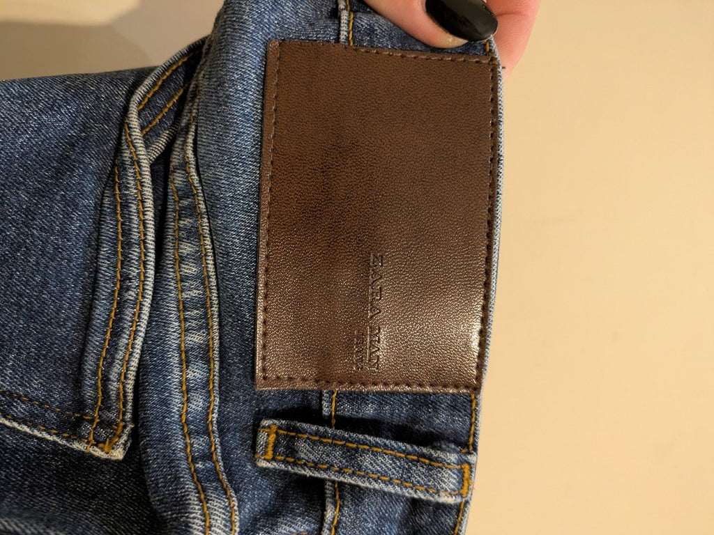 Jeans Slim Zara - M - Bleu - Paval-8
