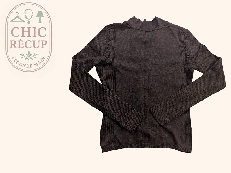 Blouses Manches Longue We - S - Marron - Shbad-63