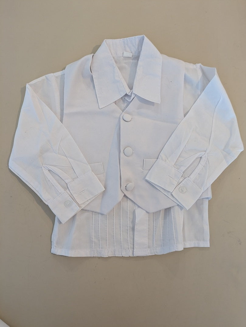 Ensemble Sans marque - 12-18 Mois - Blanc - Erbul-3
