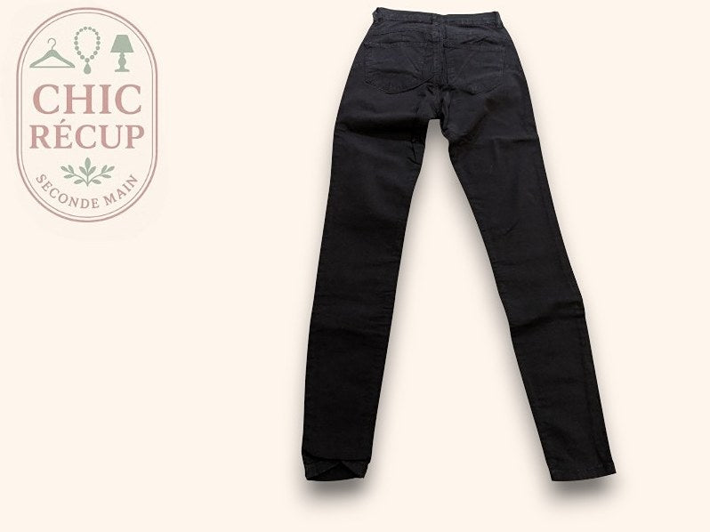Jeans Skinny Terranova - Xs - Noir - Qubur-101