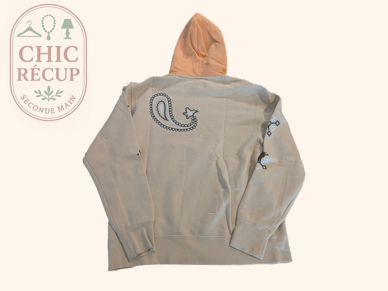 Sweat à capuche Jordan - L - Crème - Flight