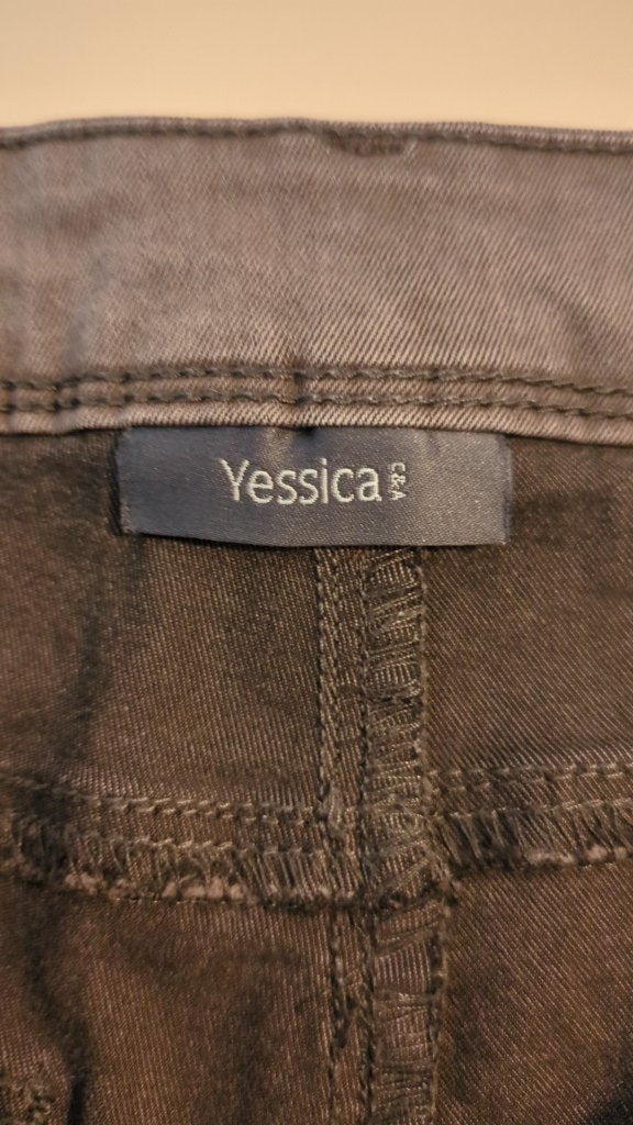 Pantalon slim Yessica - 44 - Marron - Stretch