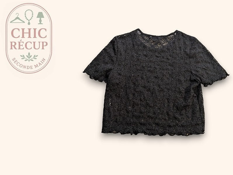 Hauts & T-shirt Clockhouse - L - Noir - Brhal-31