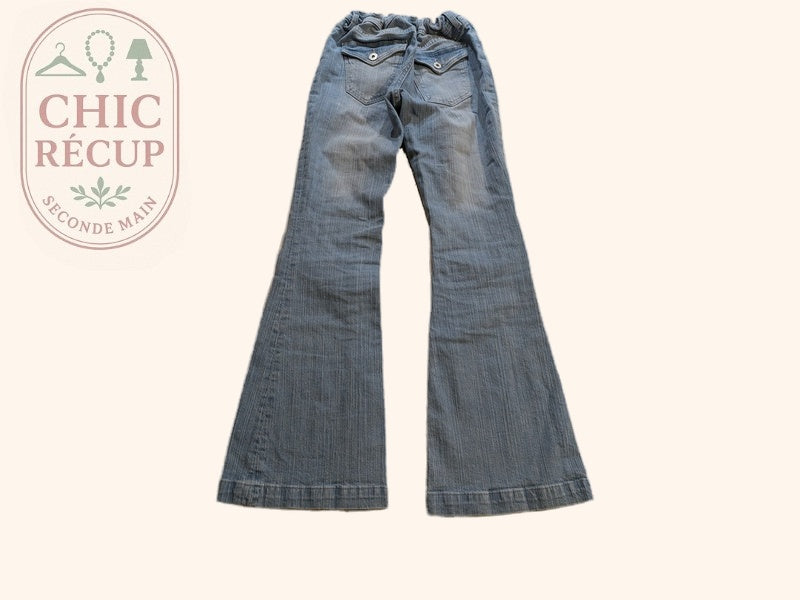 Jean flare H&m - 13 ans - Bleu