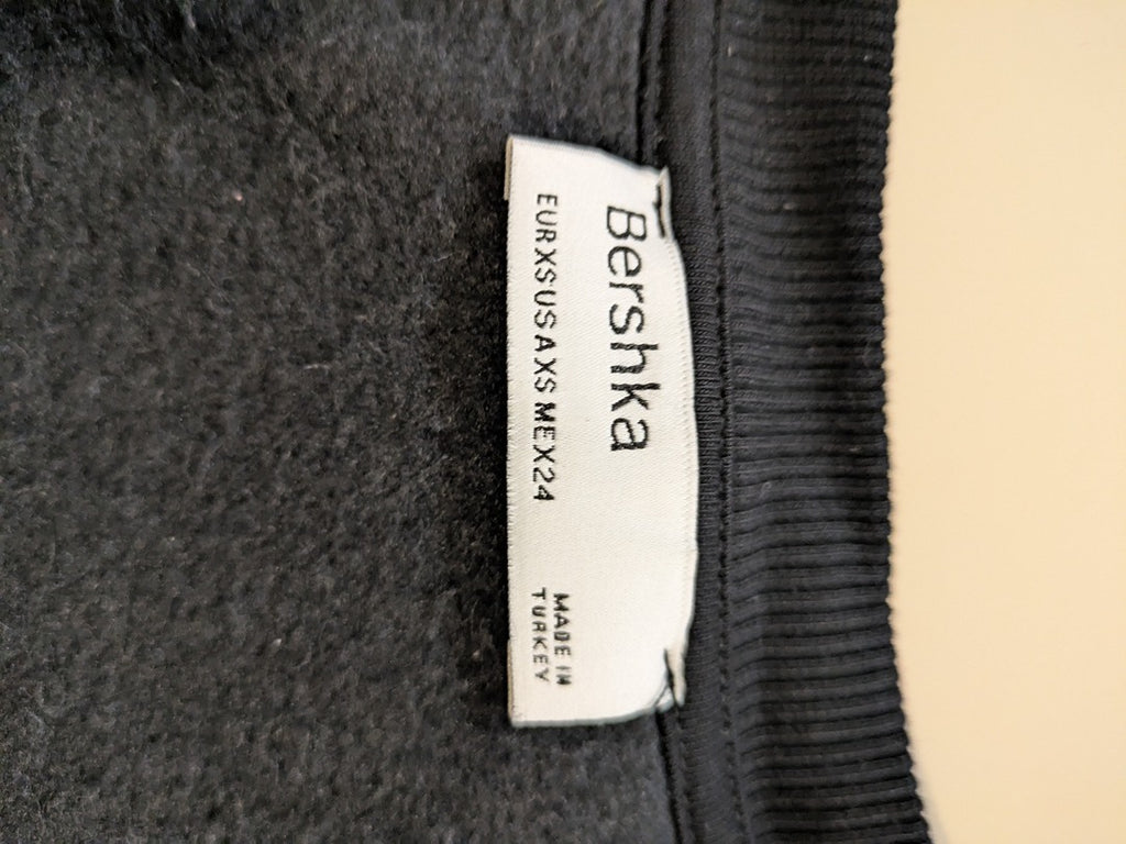 Blouses Manches Courte Bershka - Xs - Noir - Shbad-57