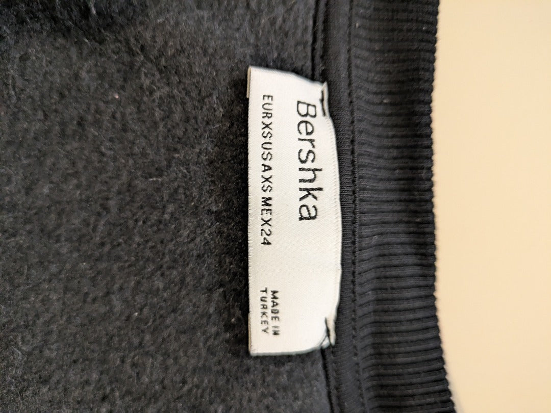 Blouses Manches Courte Bershka - Xs - Noir - Shbad-57