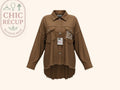 Chemise Made In Italy - M - Marron - Lubel-31