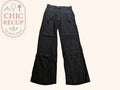 Pantalon large Abercrombie & Fitch - 34 - Noir - Lin
