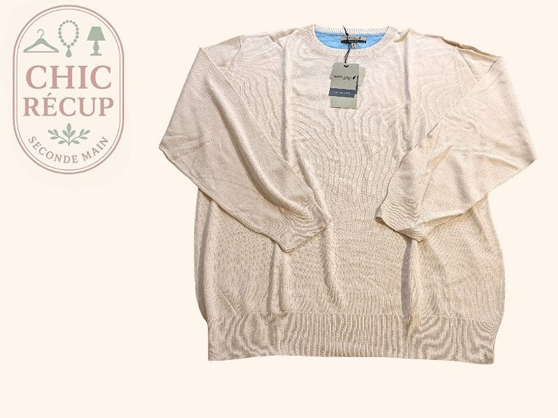 Pull Ras De Cou Gentleman Farmer - Xl - Beige - Labag-122