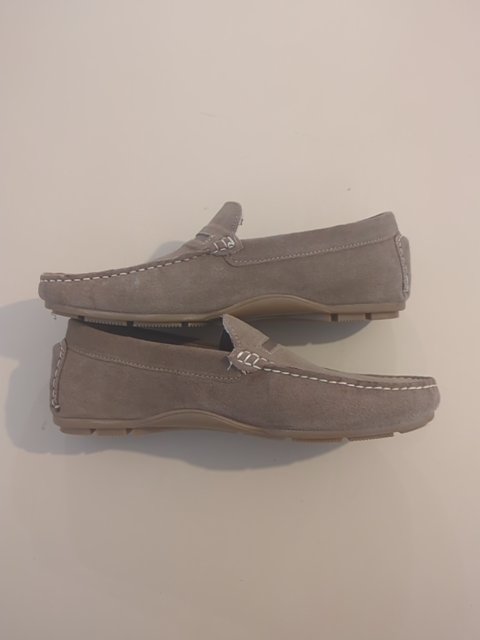 Mocassins - Ateliers Mégis - 41 - Gris/marron - Phleg-60