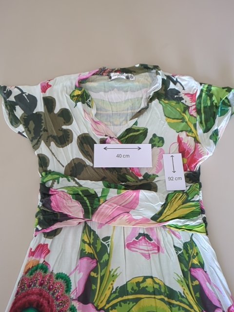 Robe d'été Desigual - Xl - Vert - Floral