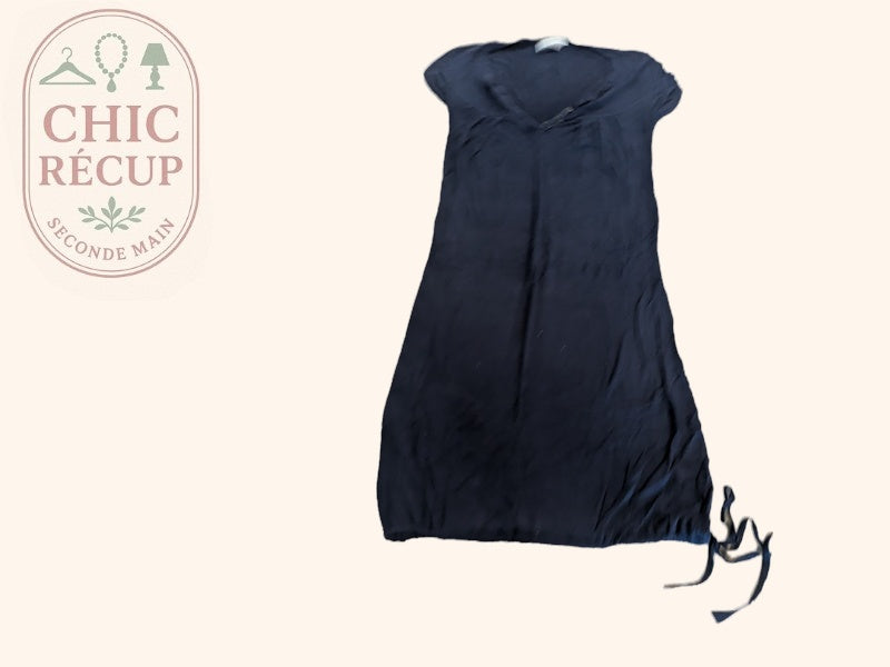 Robe D'ete Cache Cache - 36 - Marine - Evvio-26