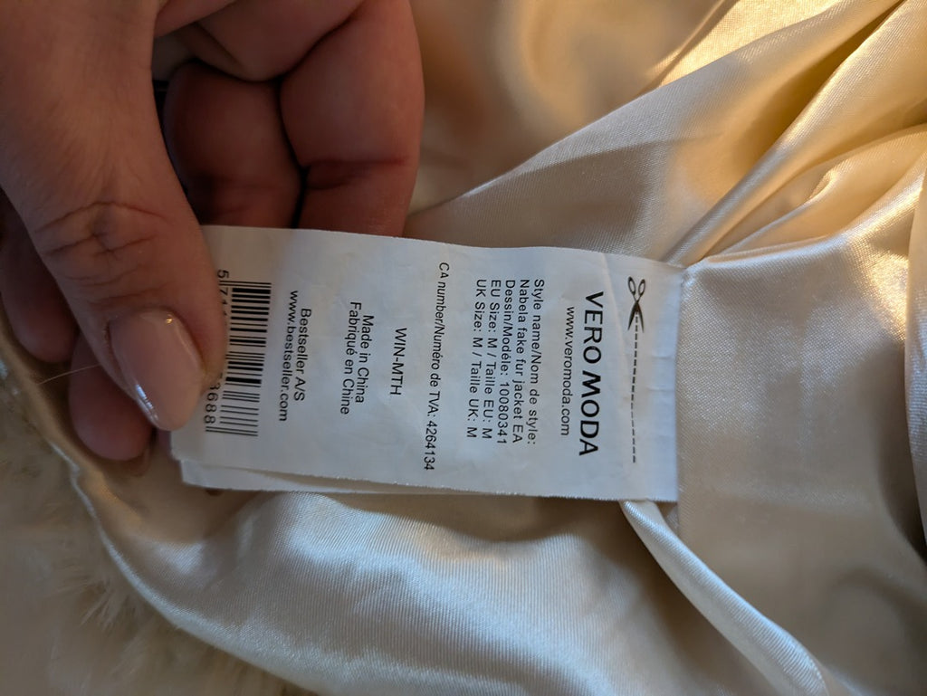 Doudoune Vero Moda - M - Beige - Lubel-64