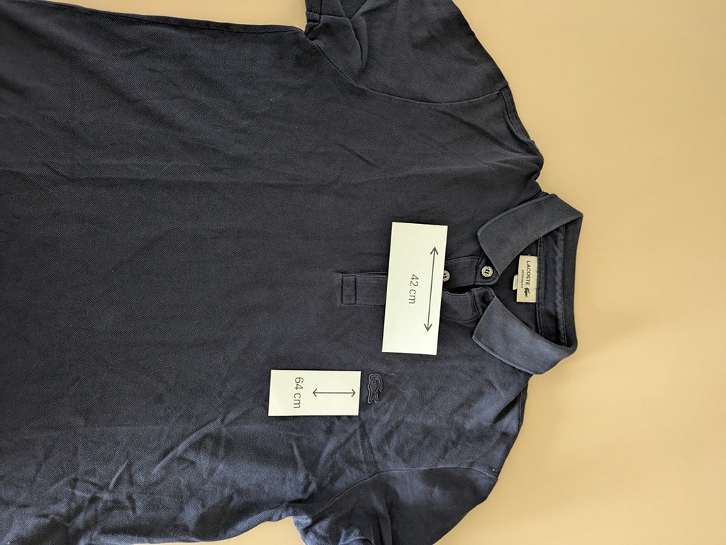 Polo Lacoste - Taille S - Bleu Marine - Saaug-05