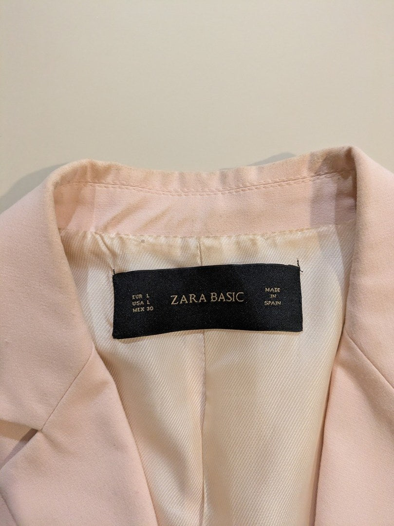 Blazer Zara Basic - L - Rose - Paval-2