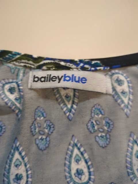Robe Casual - Bailey Blue - S - Bleu - iscou-24