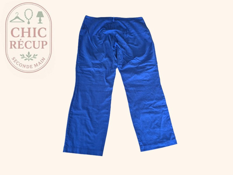Pantalon La Mode est à Vous - 46 - Bleu - Sabre