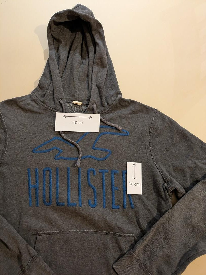 Pull Et Pull A Capuche Hollister - M - Gris - Grdec-9