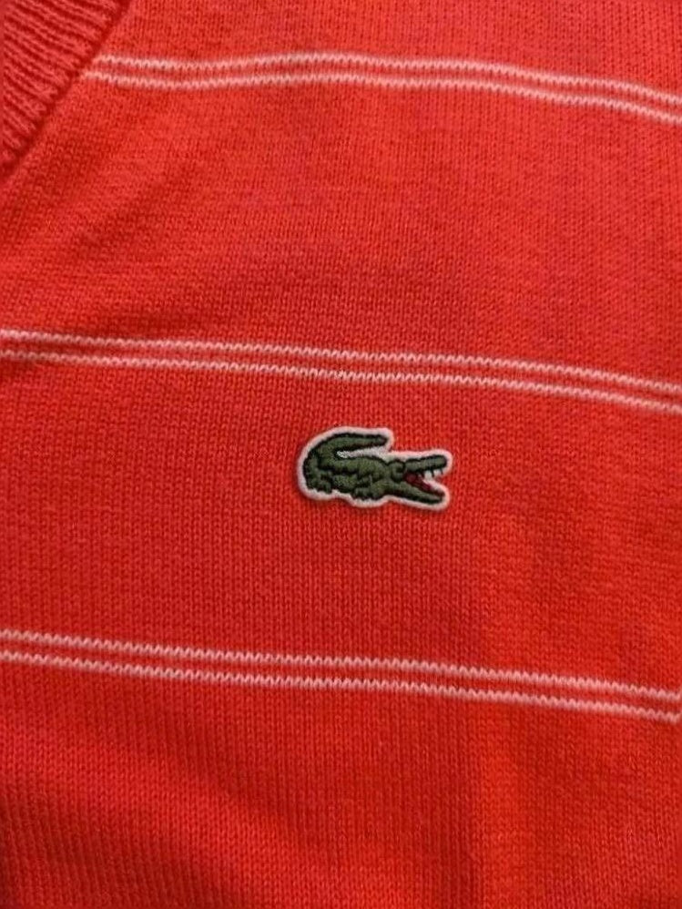 Sweat Col V Lacoste - Xxl - Corail - Phleg-04