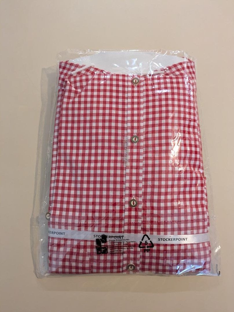 Chemise À Carreaux Stockerpoint - Xl - Rouge - Elrio-18