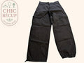 Pantalon Droit Stradivarius - 36 - Noir - Shbad-116