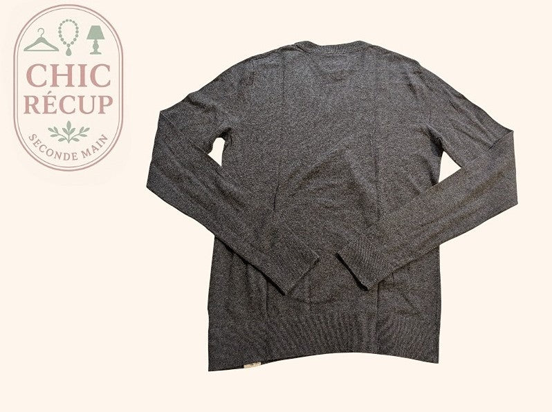 Pull Tommy Hilfiger - S - Gris - Paval-81
