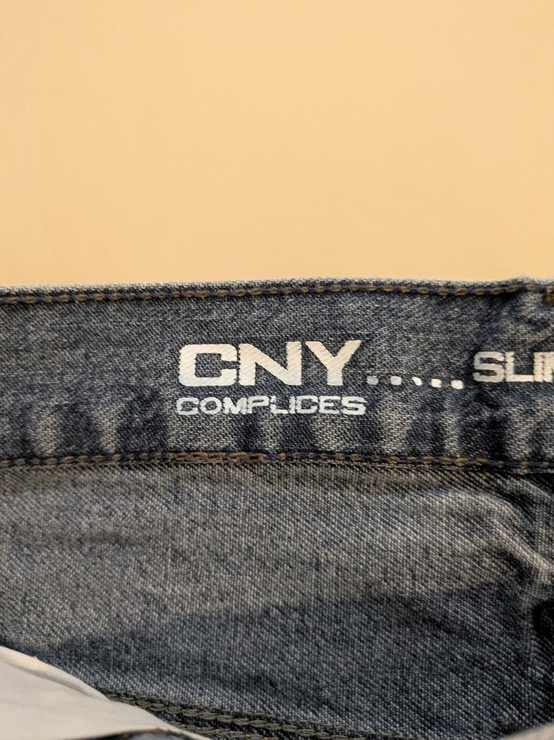 Jeans Coupe Droite Complices - M - Bleu - Elrio-12